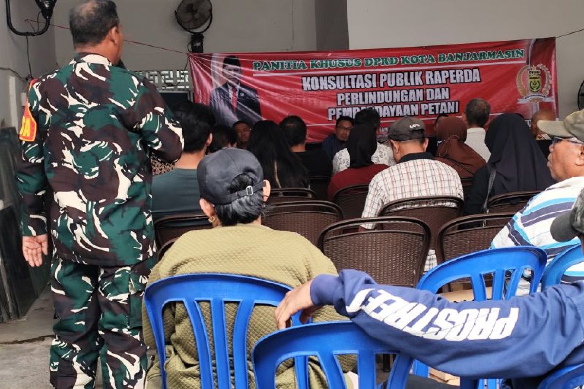 Perda Perlindungan Petani Banjarmasin Diminta Aplikatif, Bukan Sekadar Payung Hukum
