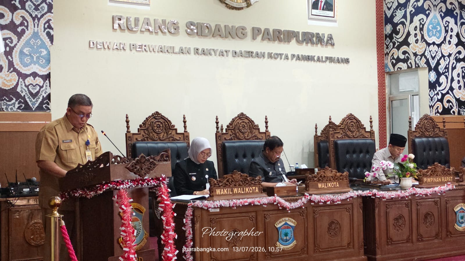DPRD Pangkalpinang Buka Laporan Keuangan 2025, Saldo Kas Akhir Tembus Rp69,3 Miliar