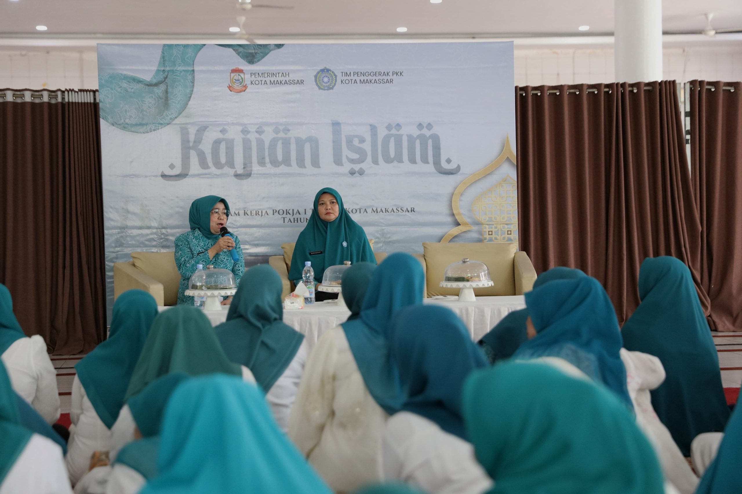 TP PKK Kota Makassar Gelar Kajian Bulan Dzulhijjah di Masjid Agung 45, Ajak Kader Perkuat Ibadah dan Amal Saleh