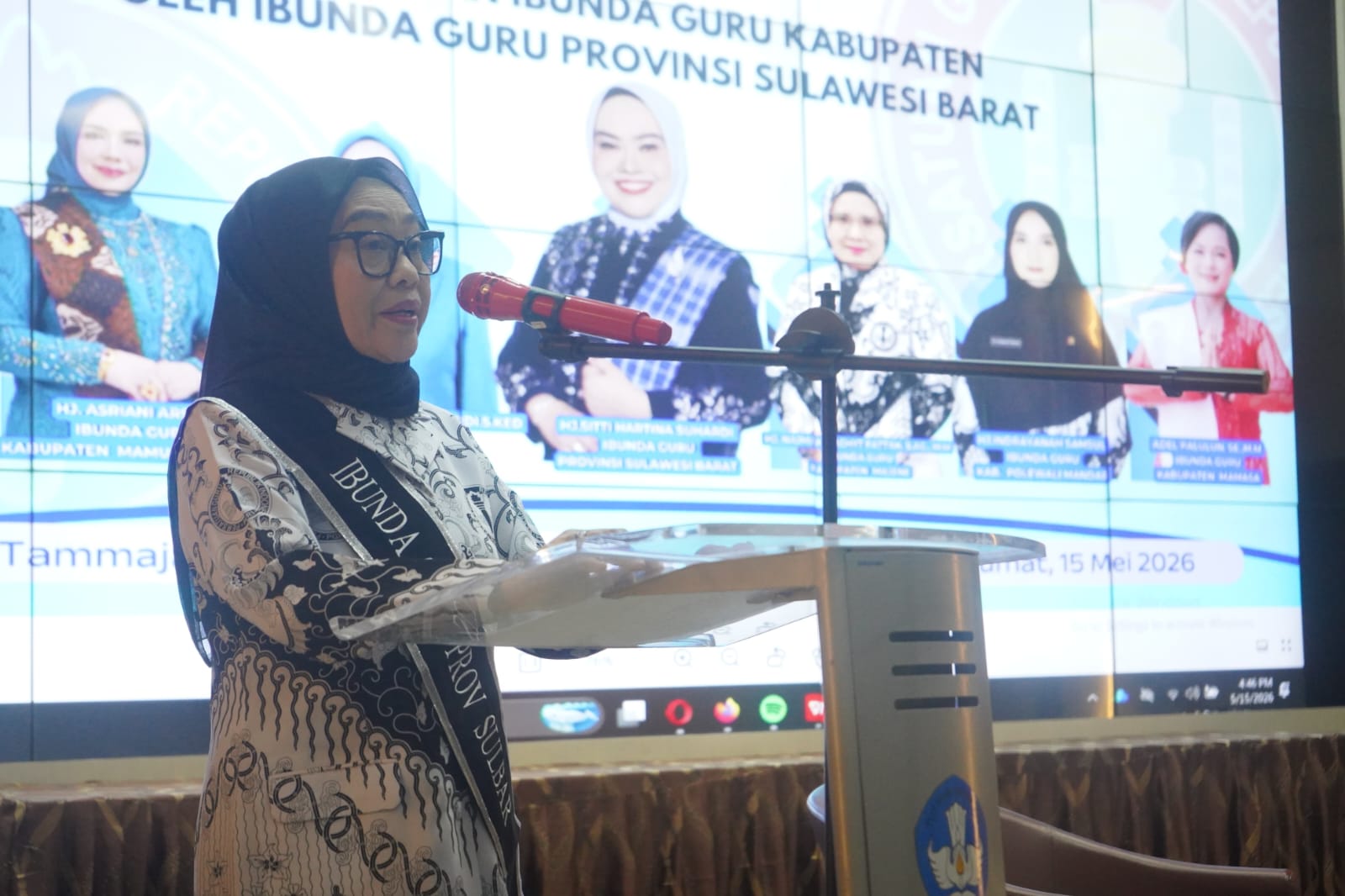 Ketua TP PKK Sulbar Harsinah Suhardi Kukuhkan Ibunda Guru di 6 Kabupaten, Momentum Perkuat Sinergi Pendidikan