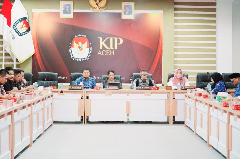 KIP Aceh Buka Partisipasi Publik untuk Penetapan Dapil Pemilu 2024, Simulasi Digelar di Banda Aceh