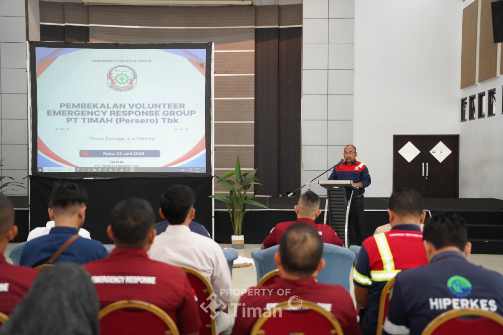 PT TIMAH Bentuk Patriot Kemanusiaan Baru, 40 Karyawan Ikuti Pembekalan ERG di Pangkalpinang