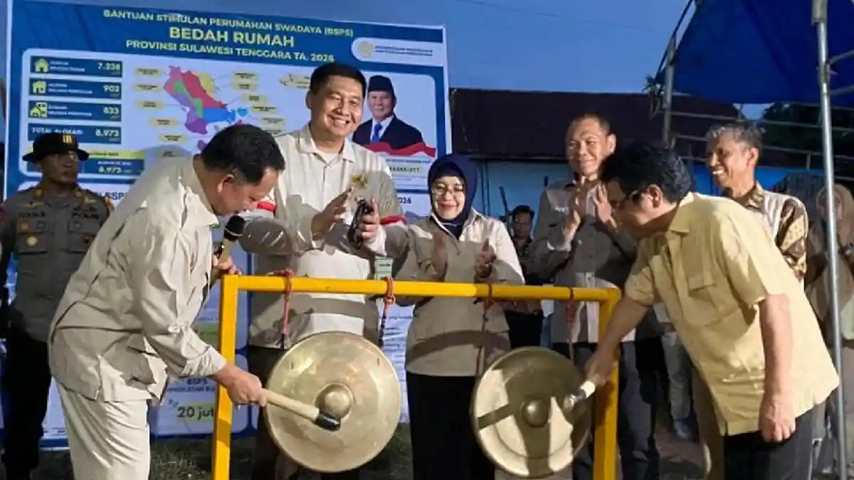 Pemprov Sultra Dapat Jatah Perbaikan 8.973 Rumah Tahun 2026, Kolaka Terima Alokasi Terbanyak 2.248 Unit
