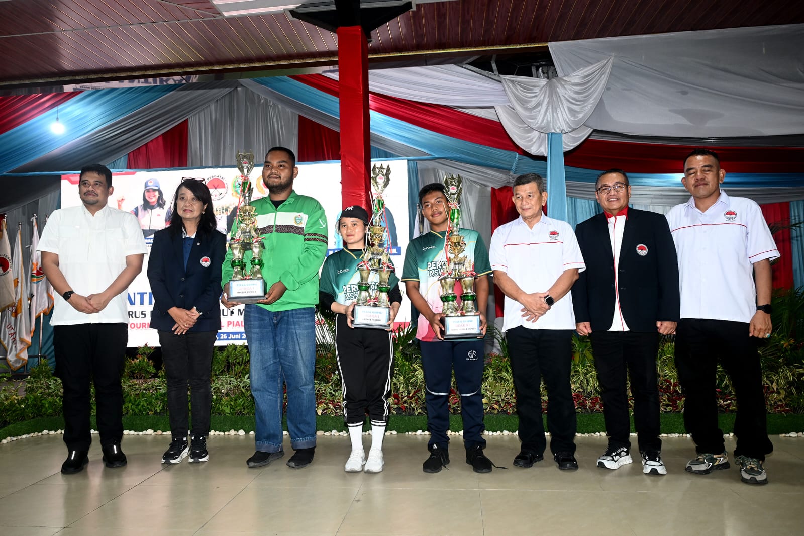 Gubernur Sumut Bobby Nasution Dorong PERGATSI Jadi Motor Industri Olahraga, Target Medali PON 2028 di NTB