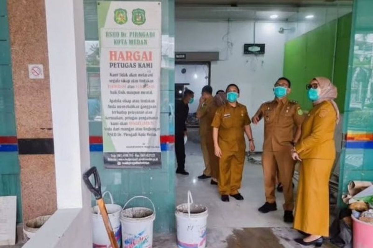 Wakil Wali Kota Medan Tinjau Renovasi IGD RSUD Pirngadi, Minta Dinas Laporkan Setiap Kendala