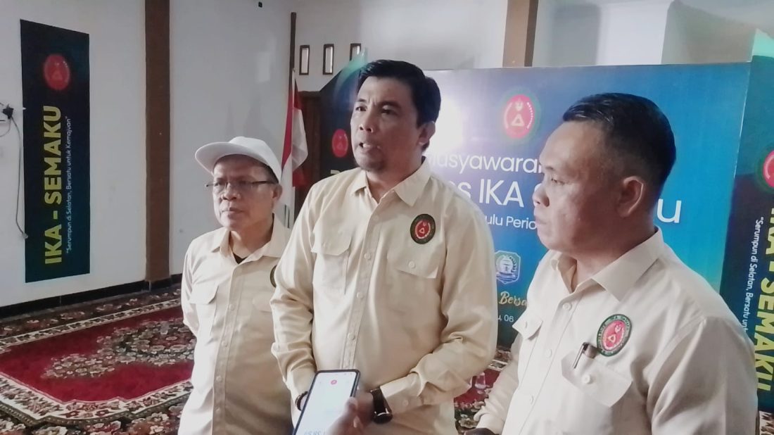 Kepala Dinas KP Bengkulu Syafriandi Terpimpin IKA SeMaKu, Siap Perkuat Solidaritas dan Kontribusi untuk Bengkulu