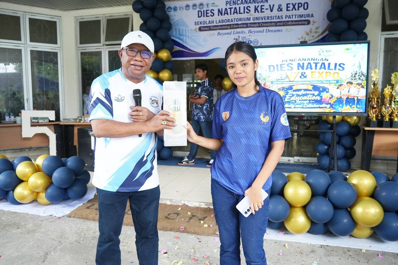 Rektor Unpatti Buka Dies Natalis ke-5 Sekolah Laboratorium, SMP dan SMA Sudah Raih Akreditasi Unggul