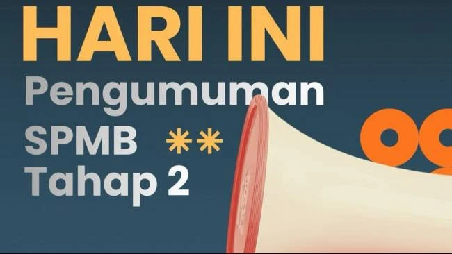 Hasil SPMB Jabar Tahap 2 Diumumkan Hari Ini Pukul 13.00 WIB, Begini Cara Cek Kelulusan di Situs Resmi