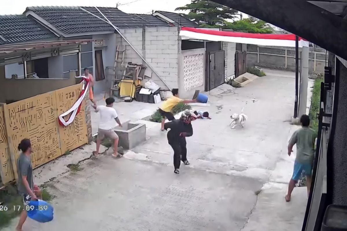 Polresta Bandung Dampingi Perawatan Anak 9 Tahun Korban Serangan Anjing Pitbull di Arjasari, Luka di Kepala dan Telinga