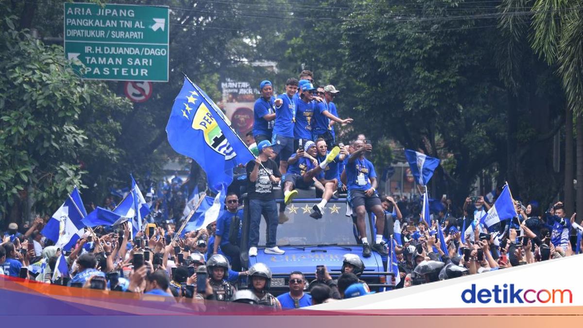 Jelang Laga Penentuan Juara, Rute Konvoi Persib Bandung 24 Mei 2026 Dimatangkan, Finis di Gedung Merdeka