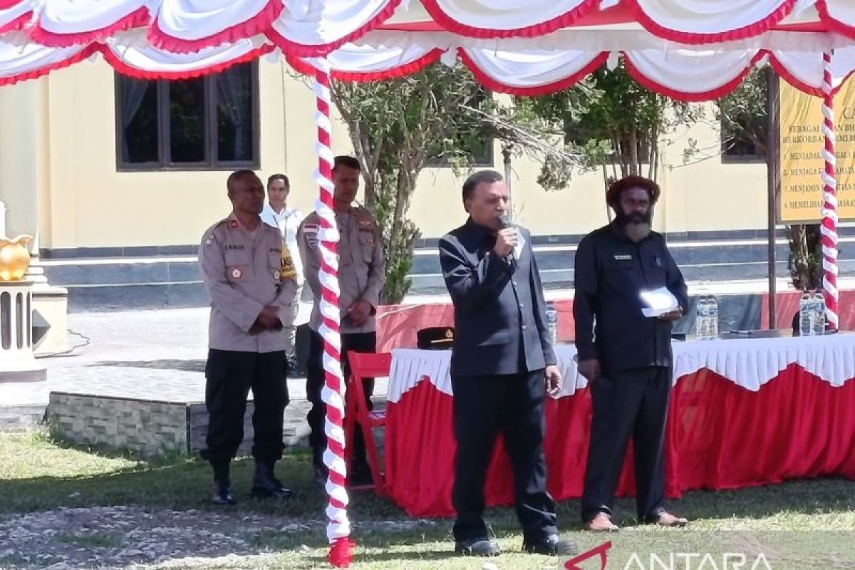 LMA Jayawijaya Ajak Masyarakat Wamena Jaga Stabilitas Keamanan Pasca Perdamaian Adat Patah Panah