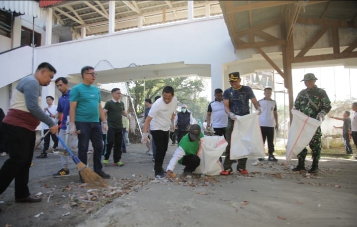 Wali Kota Kotamobagu Weny Gaib Pimpin Kerja Bakti Massal, Tindak Lanjut Arahan Presiden Prabowo soal Gerakan ASRI