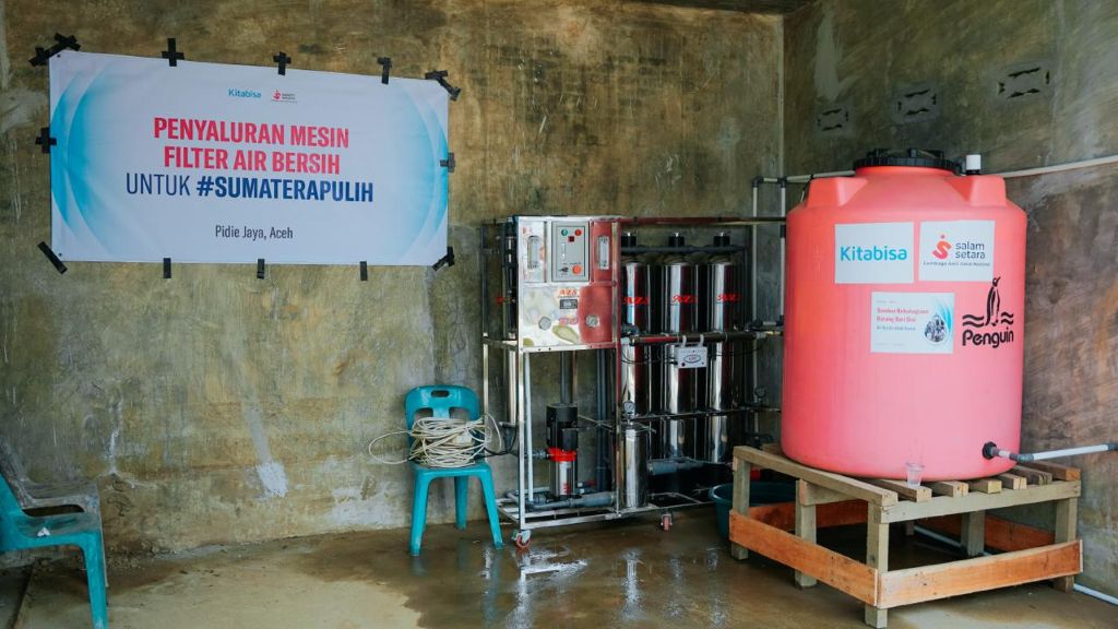 Warga Pidie Jaya Akhirnya Bisa Mandi Setiap Hari Setelah Sumur Air Bersih Diresmikan, 3 Desa Terdampak Banjir Bandang