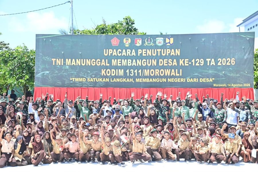 TMMD ke-123 Buka Akses Jalan 4 Km di Kepulauan Umbele Morowali, Gubernur Sulteng Siap Usulkan Jadi Ibu Kota Kecamatan