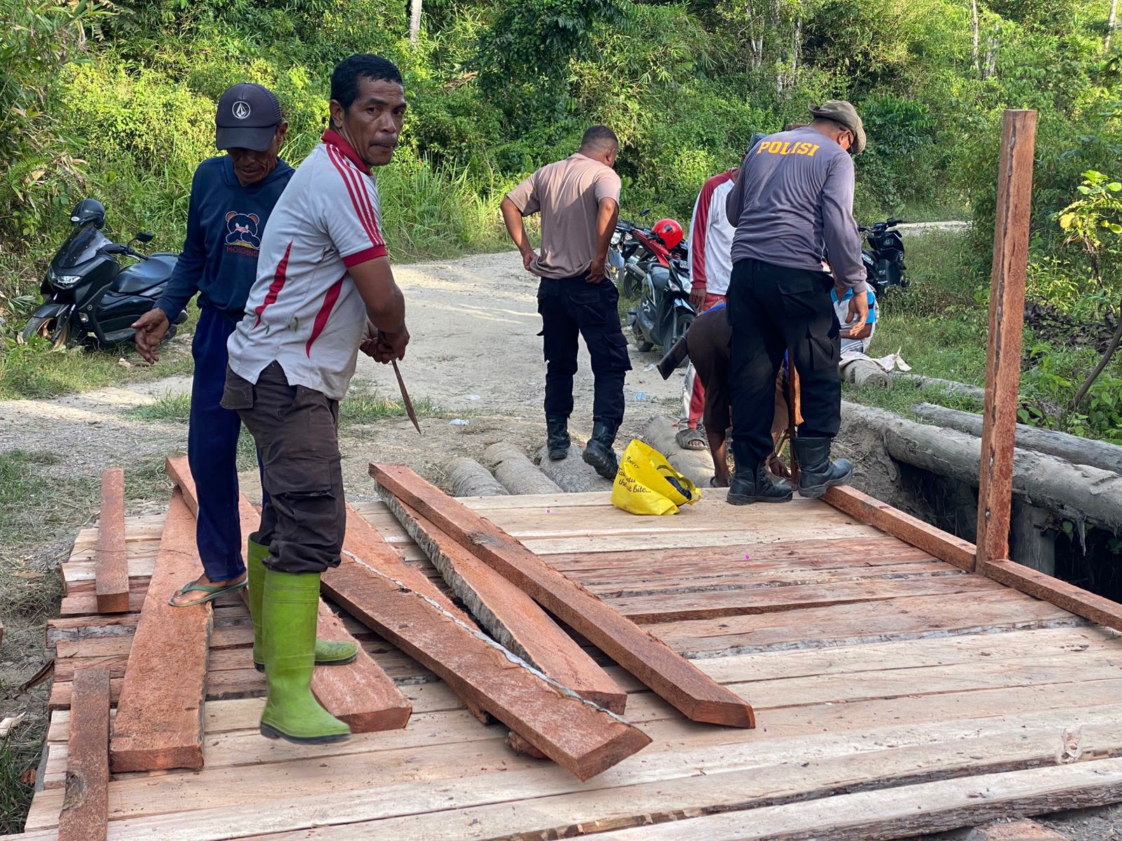 Polda Maluku Utara Resmikan Jembatan Merah Putih Presisi di Tidore, 10 Titik Pelosok Telah Terhubung Sepanjang 2026