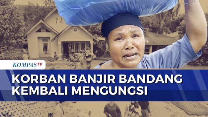 Hujan Ringan Kembali Turun di Padang, Warga Lapau Munggu Trauma dan Pilih Mengungsi ke Rumah Saudara