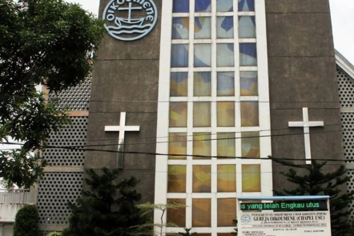 Renovasi Chapel USU Dimulai, Kapasitas Ditingkatkan dan Ibadah Dialihkan ke Gedung Sementara