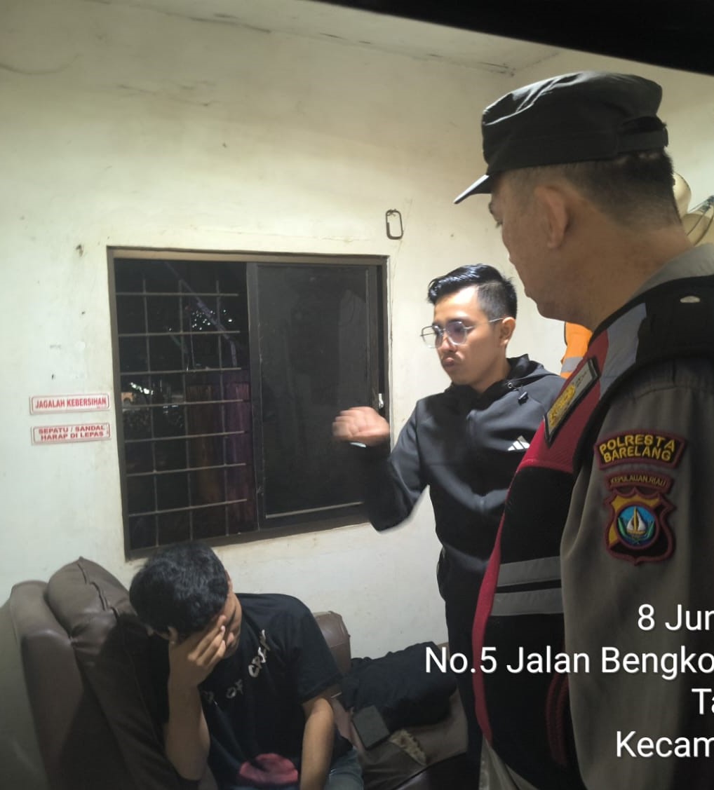 Warga Bengkong Batam Amankan Pelaku Pencurian Berinisial KO, Polisi Bergerak Cegah Amuk Massa