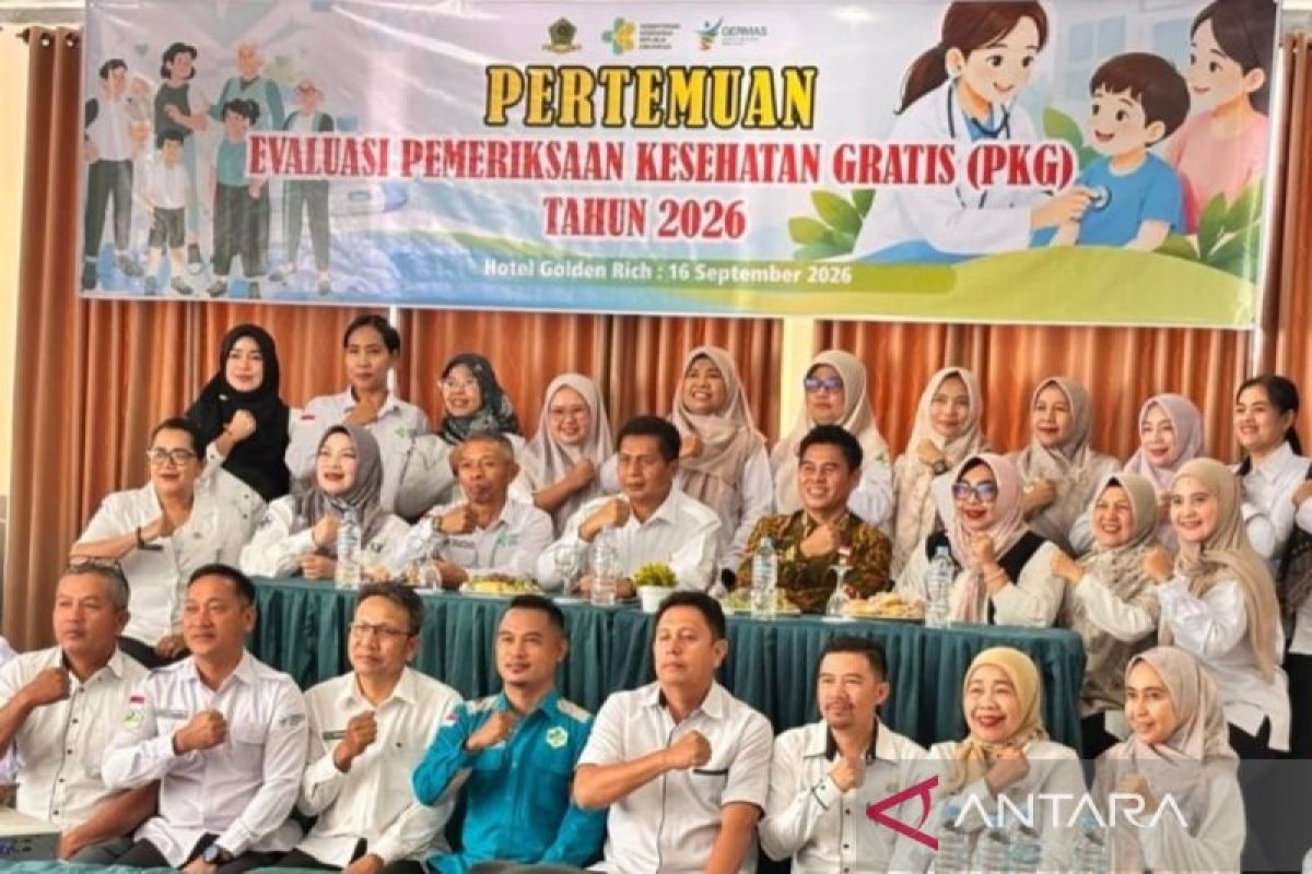 Dinkes Rejang Lebong Evaluasi Program Pemeriksaan Kesehatan Gratis, Skrining PTM Baru 39,8 Persen