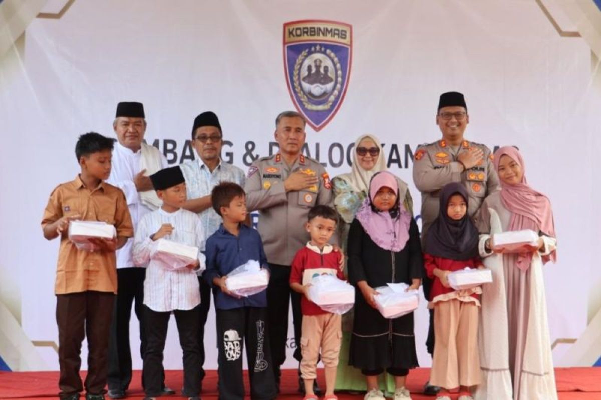 Kakorbinmas Polri Dialog dengan Tokoh Agama dan Masyarakat di Langkat, Tekankan Peran Tiga Pilar Jaga Kamtibmas