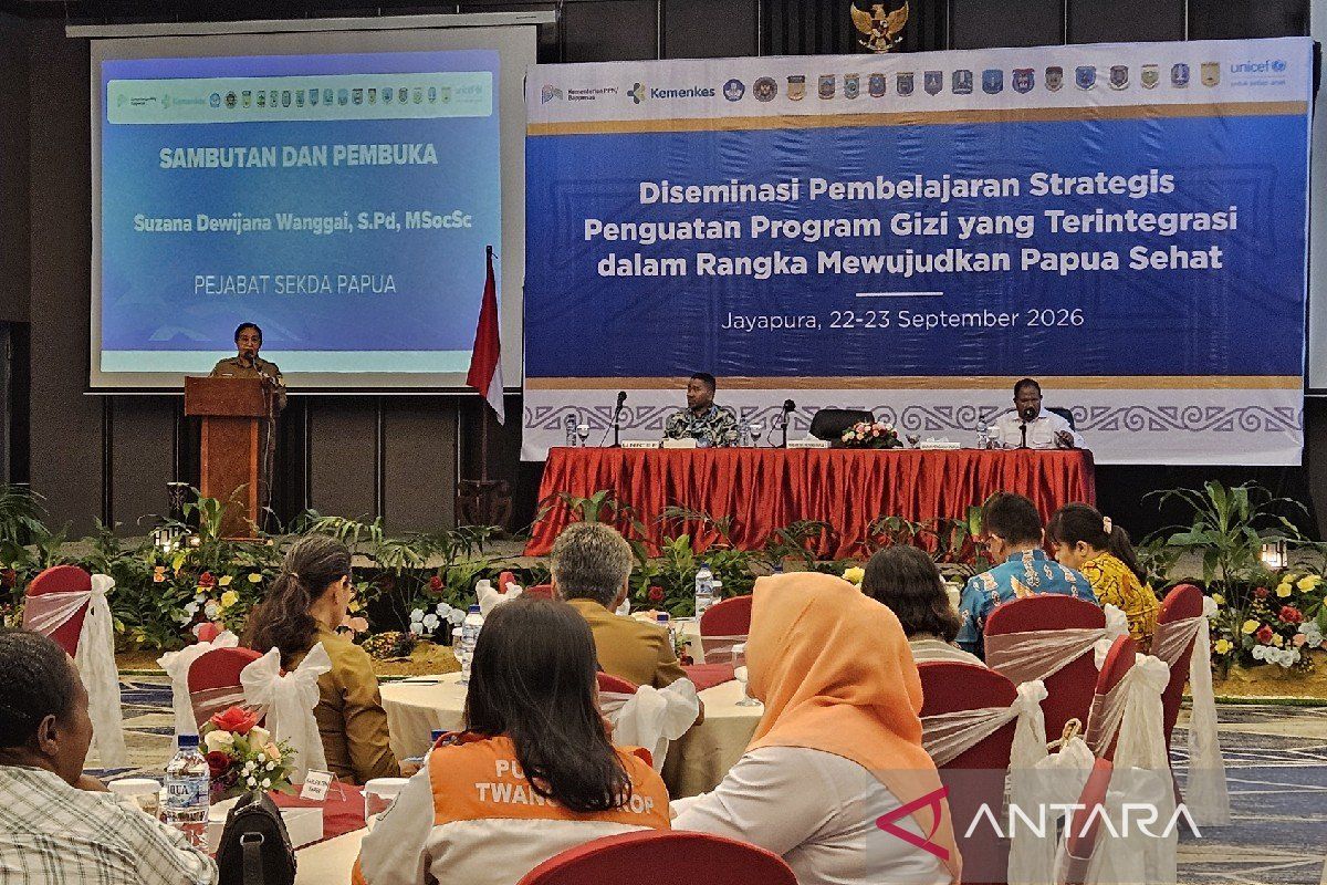 Pemprov Papua dan UNICEF Susun Roadmap Gizi 2027–2029, Stunting Balita Tercatat 24,7 Persen