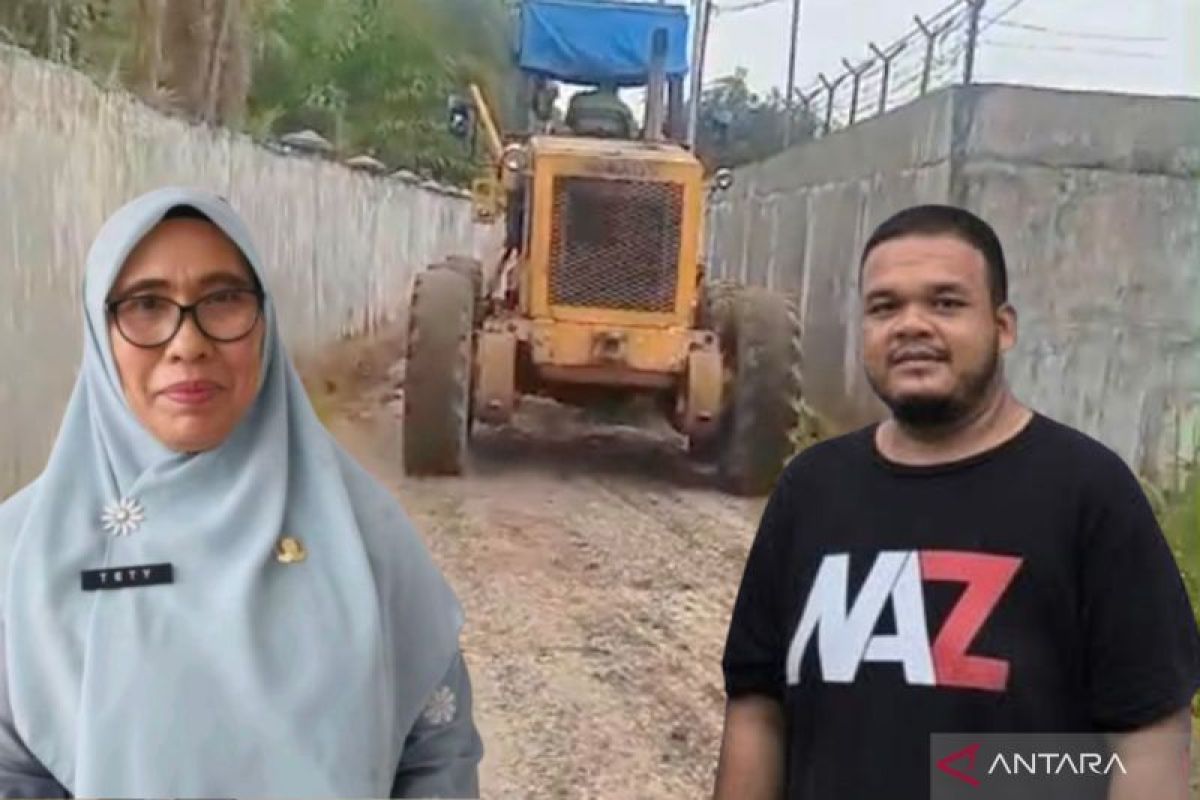 Jalan Mahoni Tanjungbalai Rusak 9 Tahun Kini Diperbaiki PUTR, Warga Sijambi Ucapkan Terima Kasih