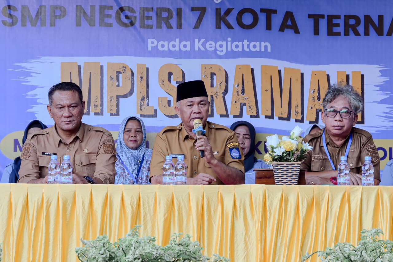 Pemkot Ternate Hapus Label Sekolah Favorit, Wawali Nasri Abubakar Dorong Semua Sekolah Berprestasi Lewat MPLS