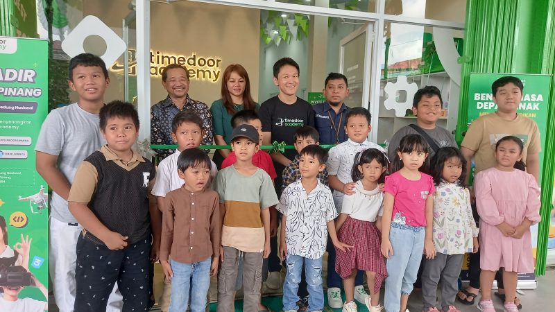 Timedoor Academy Buka Cabang Pertama di Pangkalpinang, Tawarkan Kursus Coding dan AI untuk Anak Sejak Dini