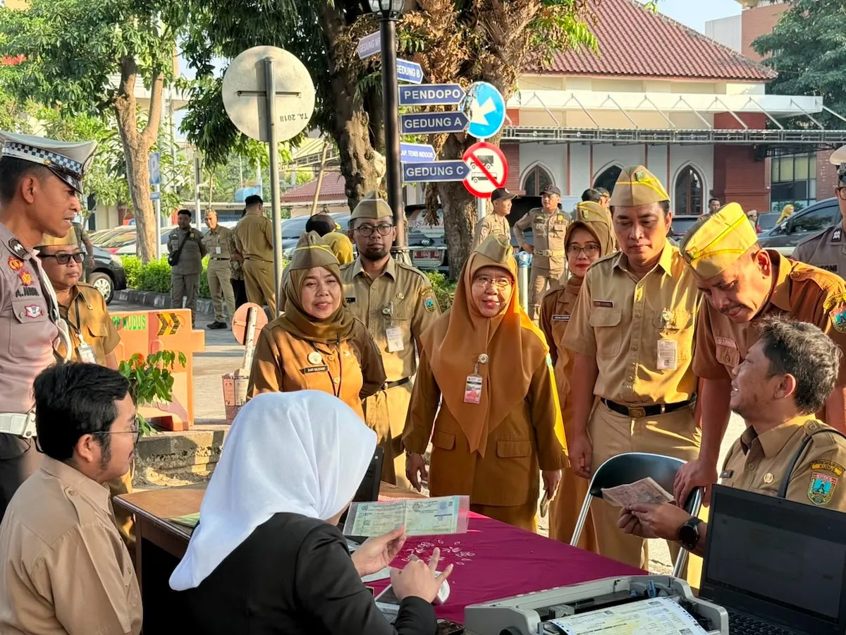 ASN Kudus Nunggak Pajak Kendaraan Terancam Sanksi Indisipliner, Razia Temukan 32 Kendaraan Bermasalah