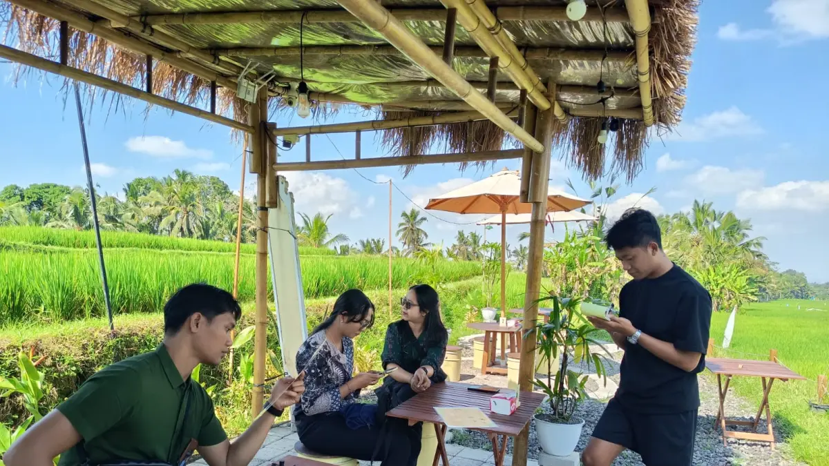 Marina Coffee Hadir di Subak Dauh Umah Tegallalang, Padukan Kopi, Seni, dan Pemberdayaan Ekonomi Lokal