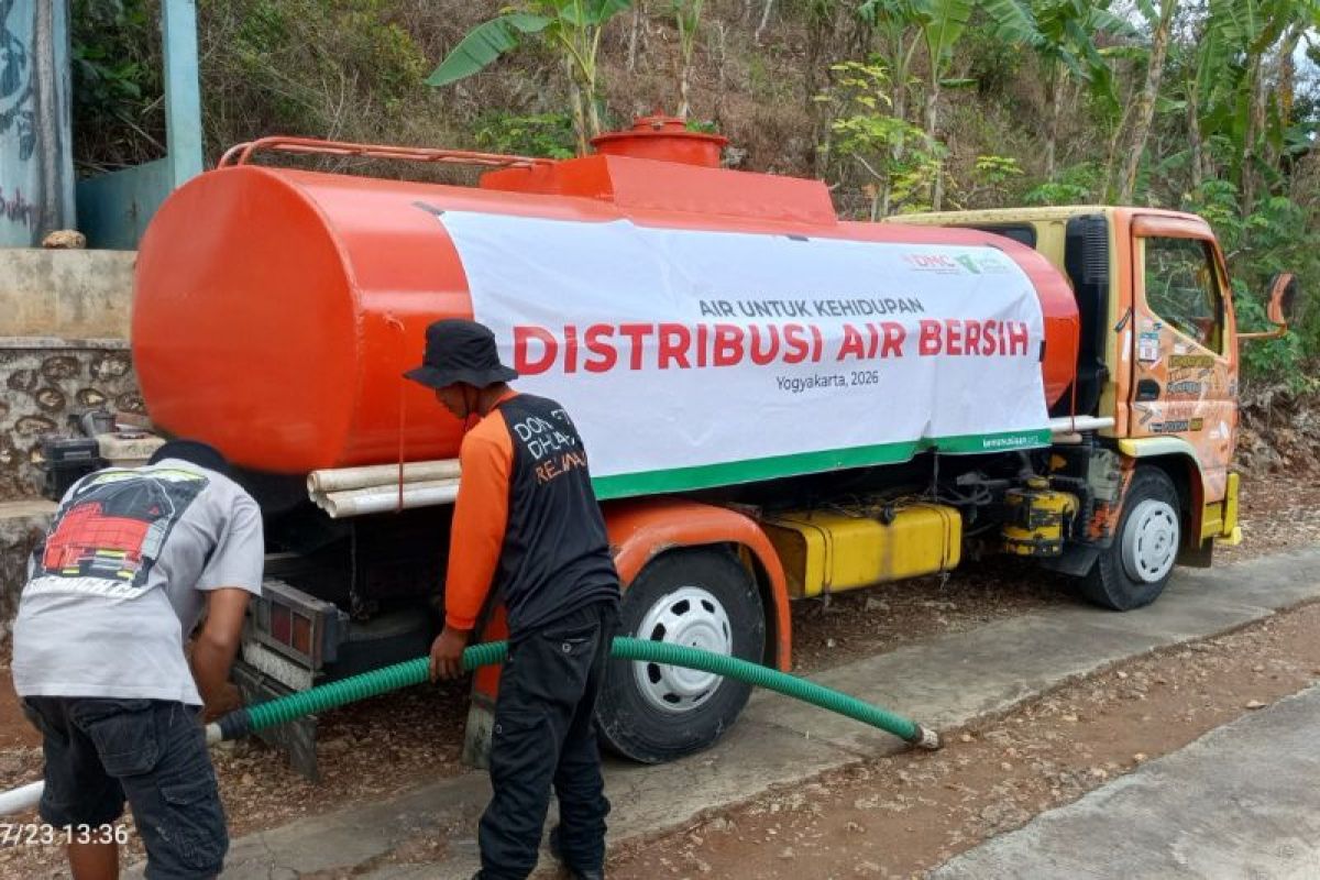 Dompet Dhuafa Salurkan 150.000 Liter Air Bersih ke 10 Titik Kekeringan di Gunungkidul dan Bantul, 3.898 Jiwa Terbantu