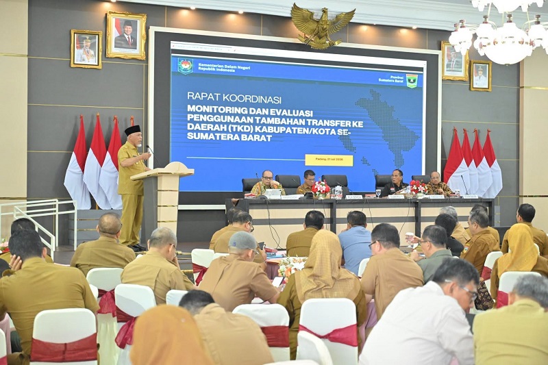 Rp 534 Miliar Dana Tambahan TKD untuk Pemulihan Pascabencana di Sumbar, Gubernur Mahyeldi Minta Percepatan Realisasi