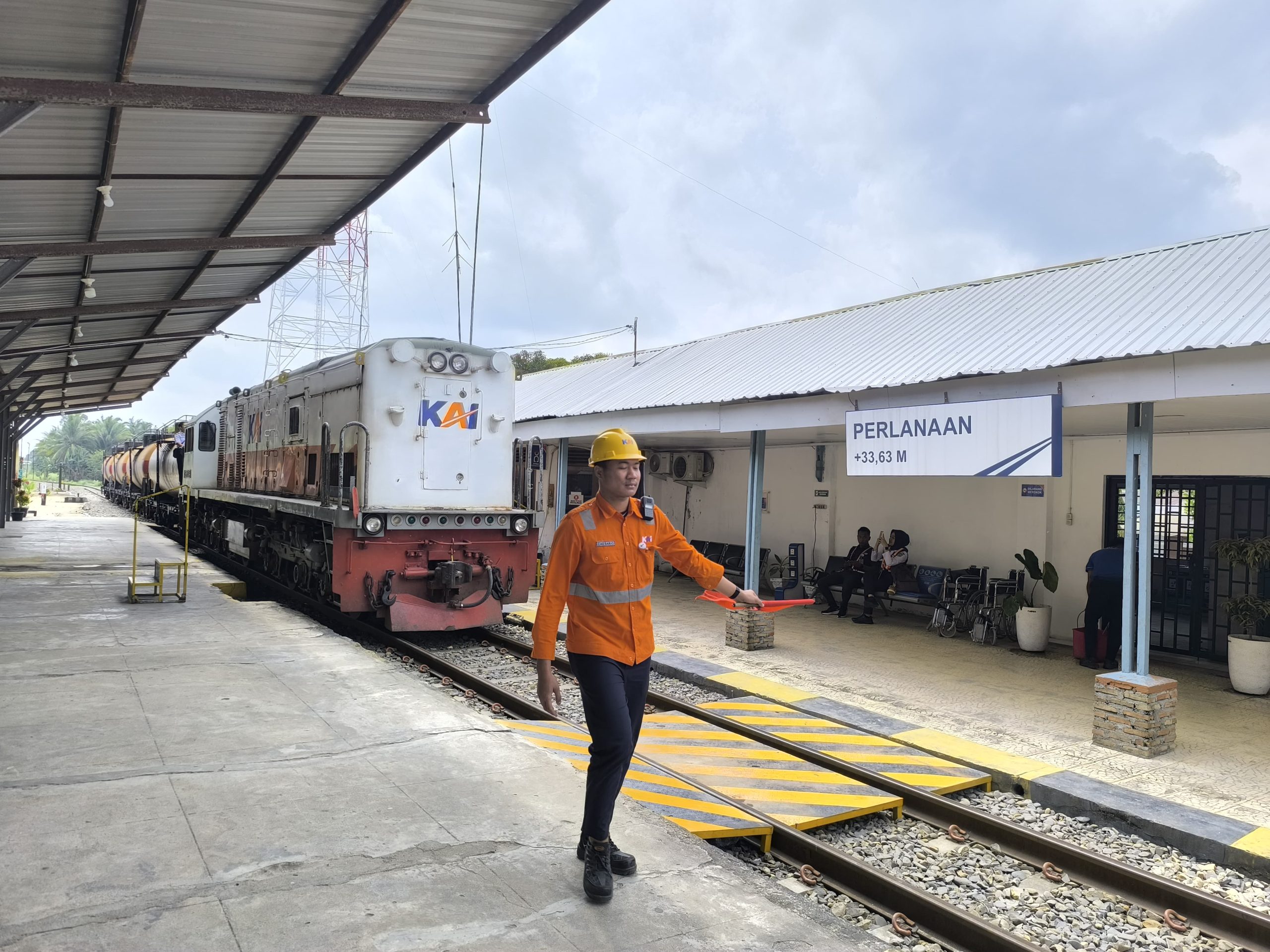 Stasiun Perlanaan Layani 55.077 Penumpang hingga Semester I 2026, Jadi Simpul Logistik CPO dan Petikemas dari KEK Sei Mangkei