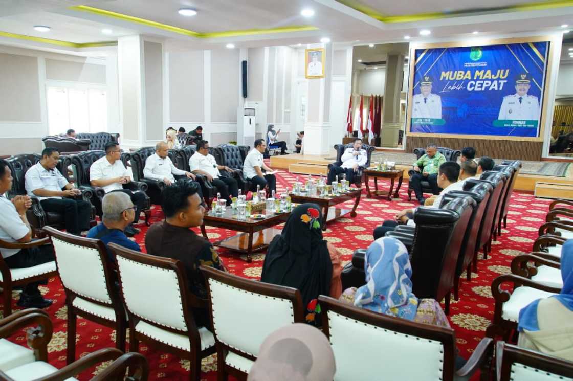Bupati Muba Toha Tohet Terima Audiensi BPJS Ketenagakerjaan, Komitmen Perluas Cakupan Pekerja hingga Non-ASN