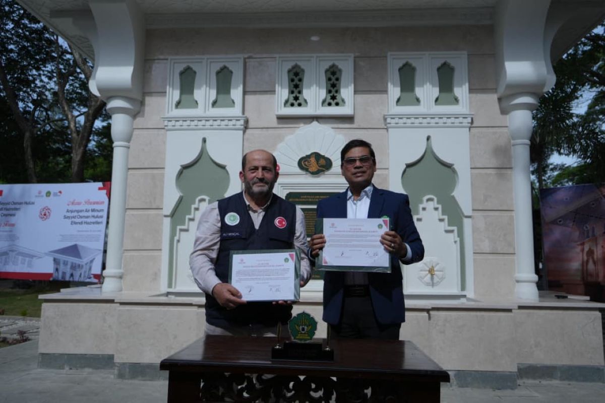 Rektor UIN Ar-Raniry: Anjungan Air Minum Wakaf dari Turki Ini Simbol Sejarah Aceh yang Terlupakan