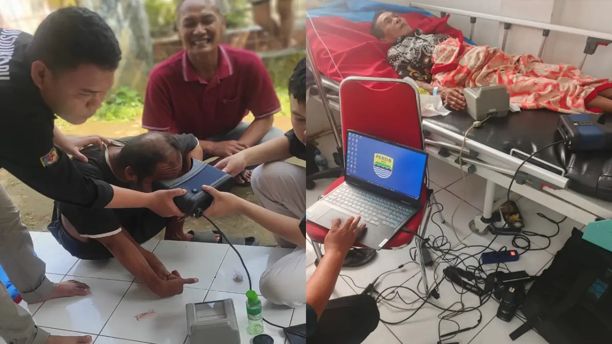 Disdukcapil Sukabumi Turun ke Rumah Sakit dan Desa demi Rekam KTP-el ODGJ dan Lansia yang Sakit