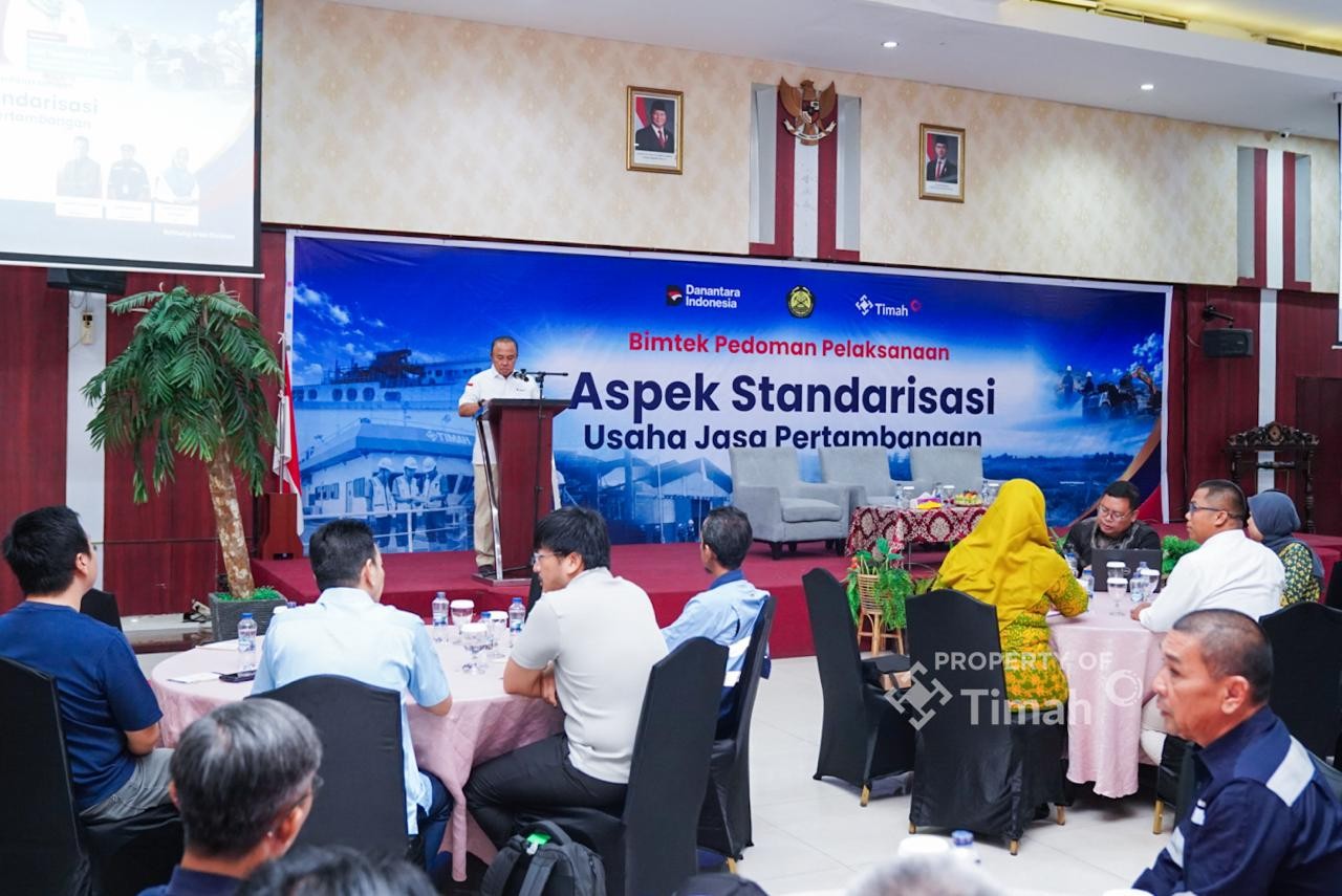 PT TIMAH Gelar Bimtek Standar Usaha Pertambangan di Belitung, Mitra Usaha Dapat Pemahaman Regulasi Terbaru