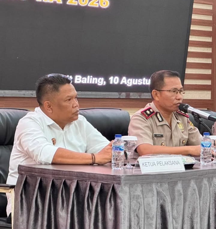 Polres Muaro Jambi Gelar Pembinaan Etika Profesi Polri, 11 Kapolsek Ikuti Arahan Wakapolres