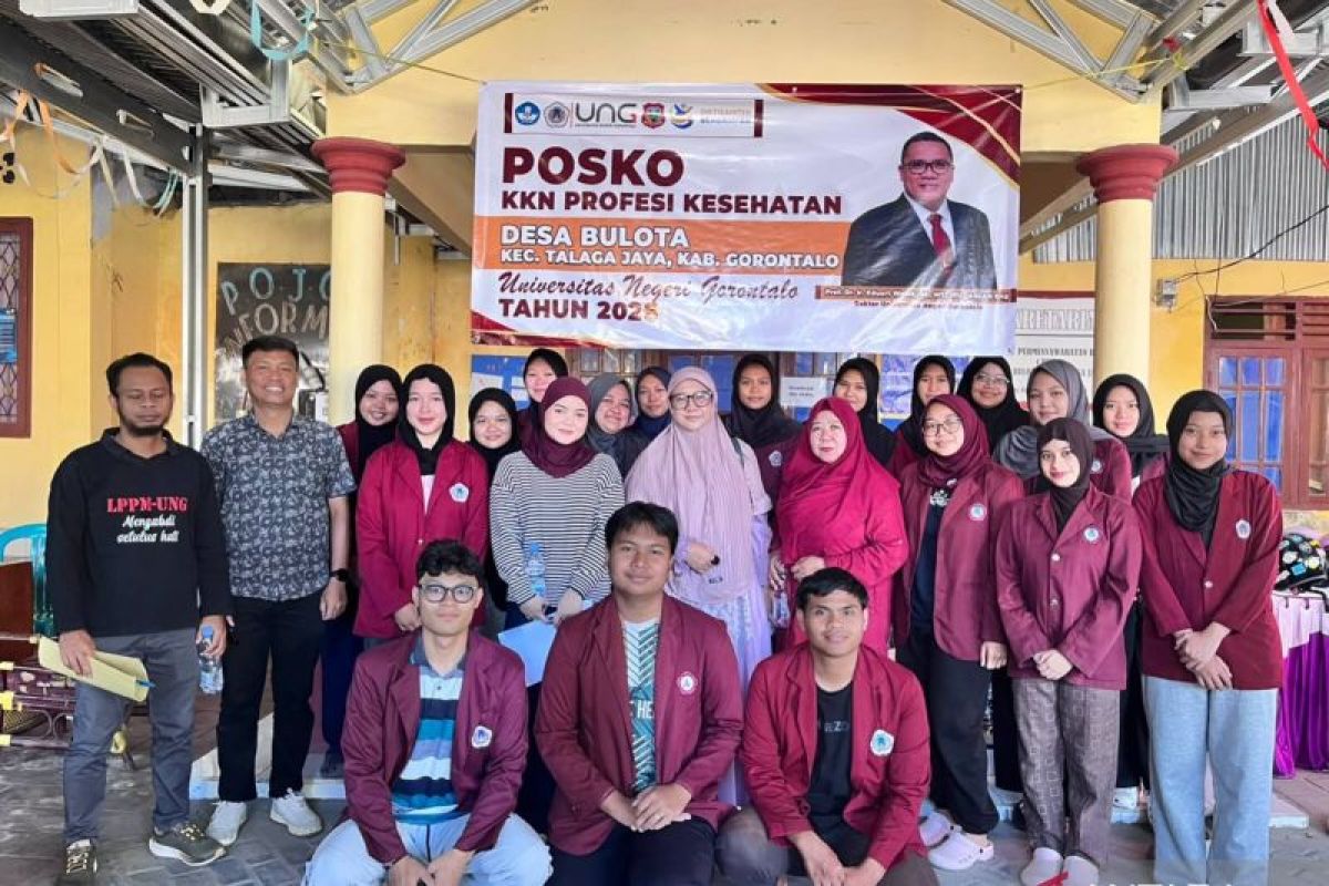 28 Desa di Kabupaten Gorontalo Jadi Lokasi KKN Profesi Kesehatan UNG, LPPM Turun ke Lapangan Pastikan Program Bermanfaat