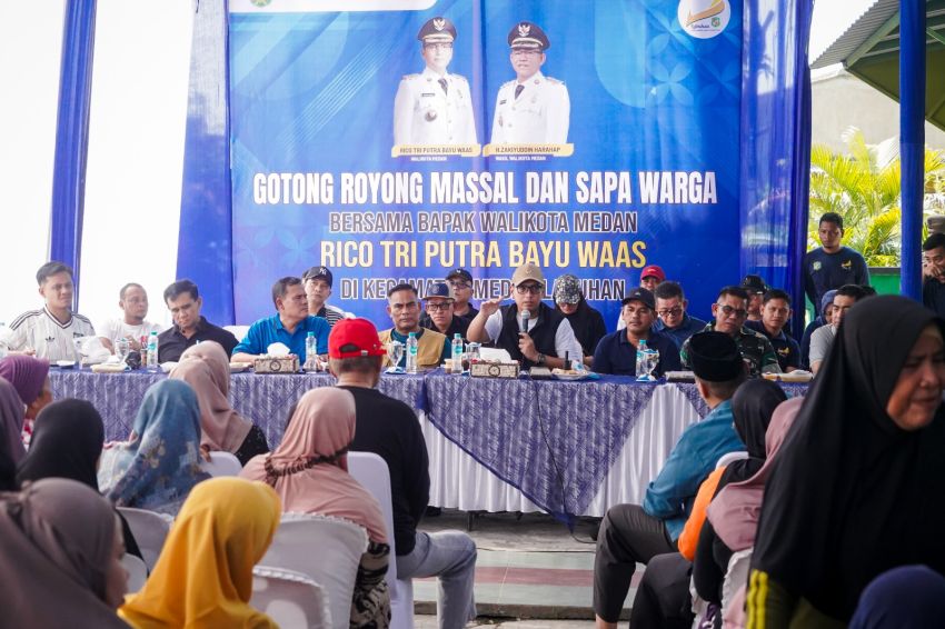 Wali Kota Medan Rico Waas Tinjau Banjir Medan Labuhan, Instruksi Cetak Biru Penanganan hingga Perbaikan Jalan Rusak