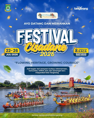Festival Cisadane 2026 di Tangerang Hadirkan Lomba Modern Dance hingga Band, Total Hadiah Rp 63 Juta