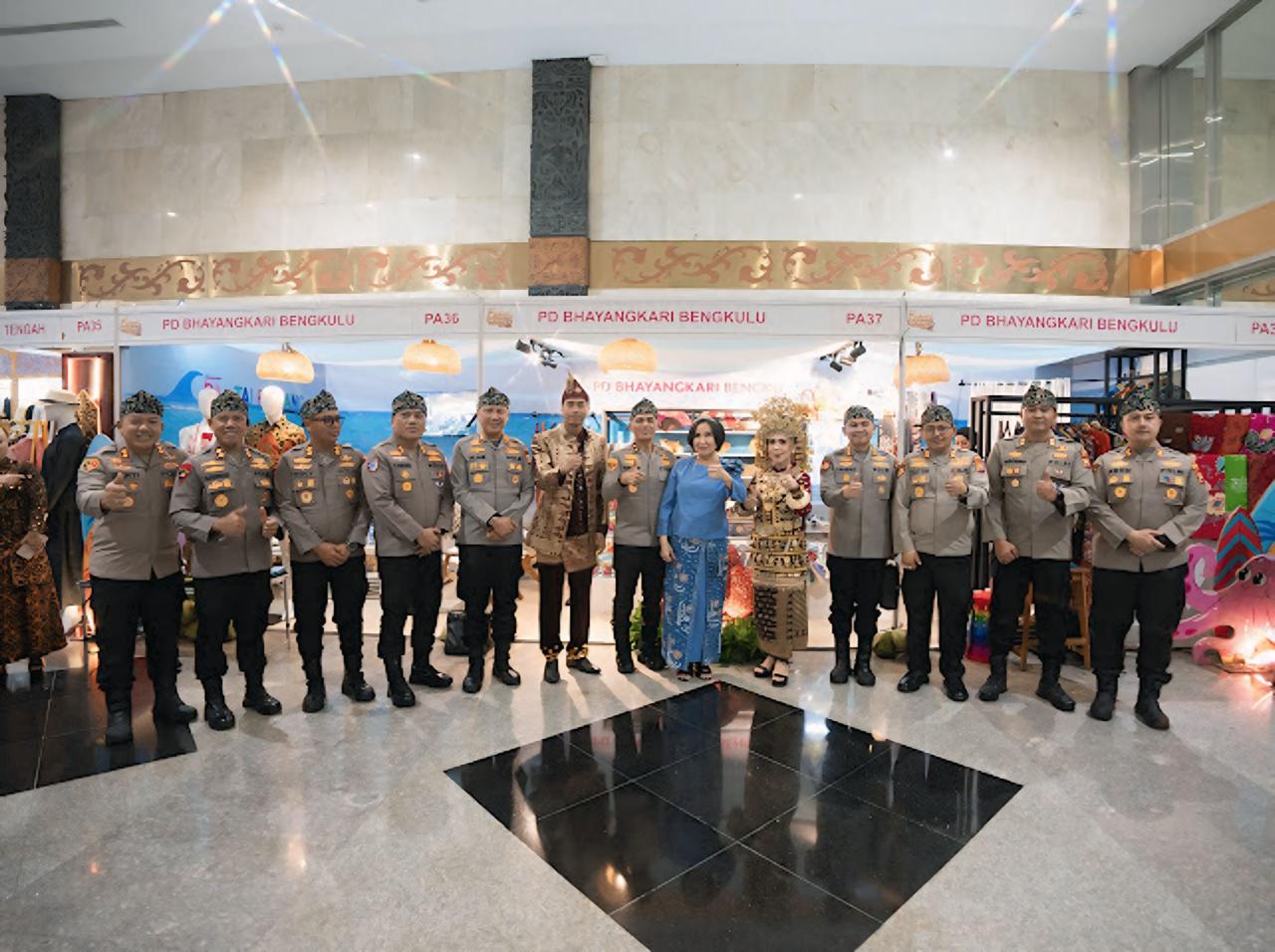 Kapolres Bengkulu Utara Dampingi Kapolda di Bazar Nusantara 2026, Produk UMKM Lokal Dipamerkan di Jakarta