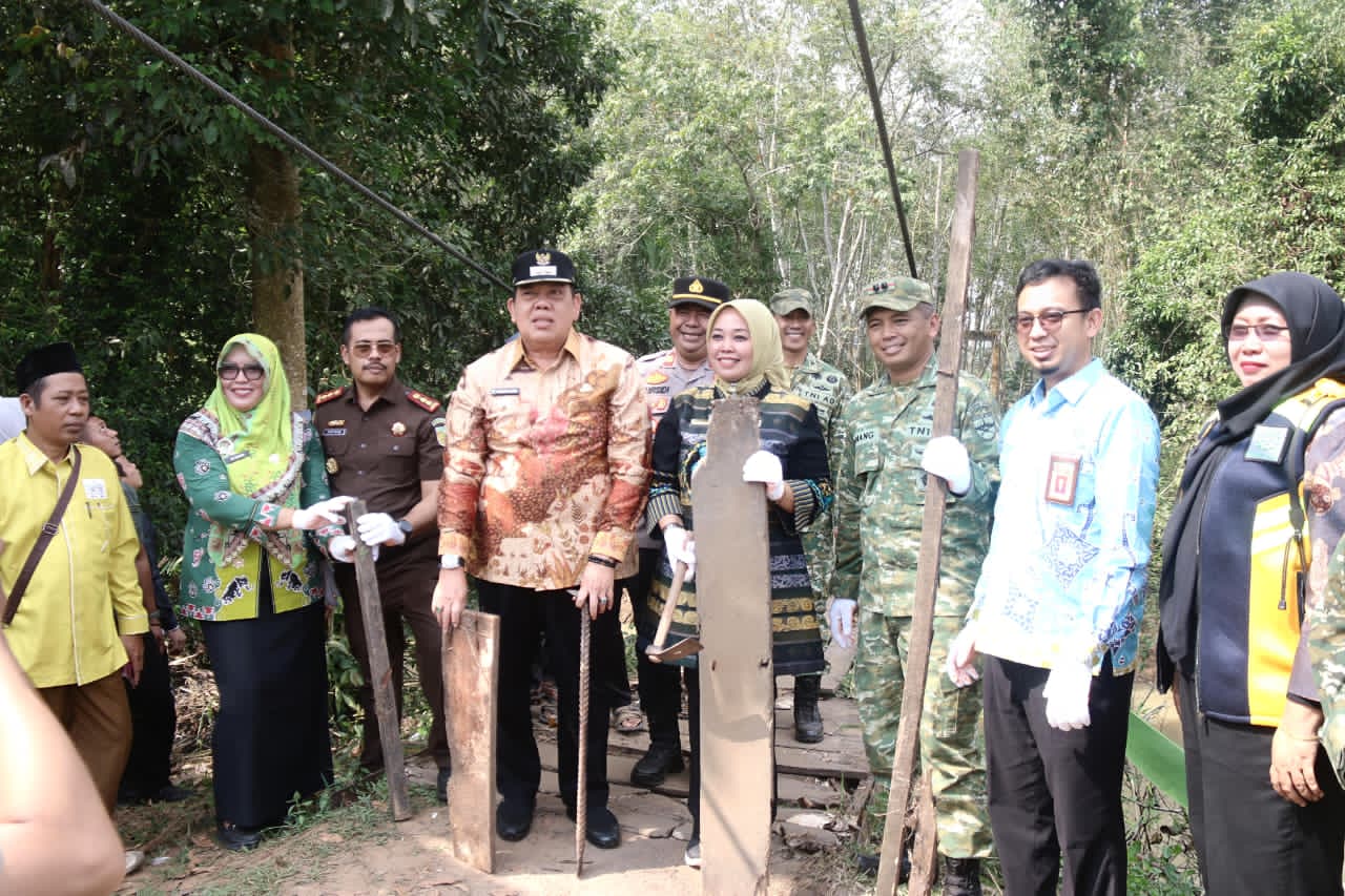 Jembatan Perintis Garuda di Lampung Timur Mulai Dibangun Setelah 44 Tahun, Akses Warga Jadi 4-5 Km