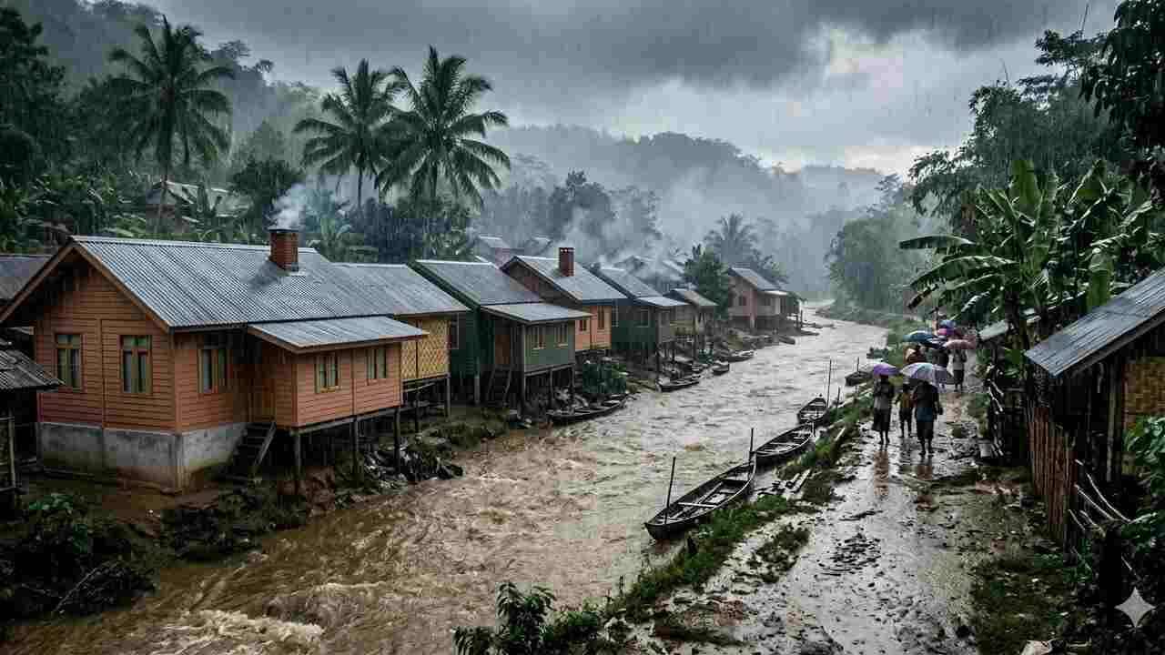 Prakiraan Cuaca Sumsel 21 Mei 2026: Hujan Ringan Landai 10 Kabupaten, Palembang Cerah Berawan Sepanjang Hari