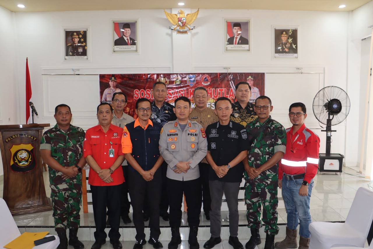 Polres Lahat Libatkan Kepala Desa Jadi Garda Terdepan Cegah Karhutla, Ini Tugas Utamanya