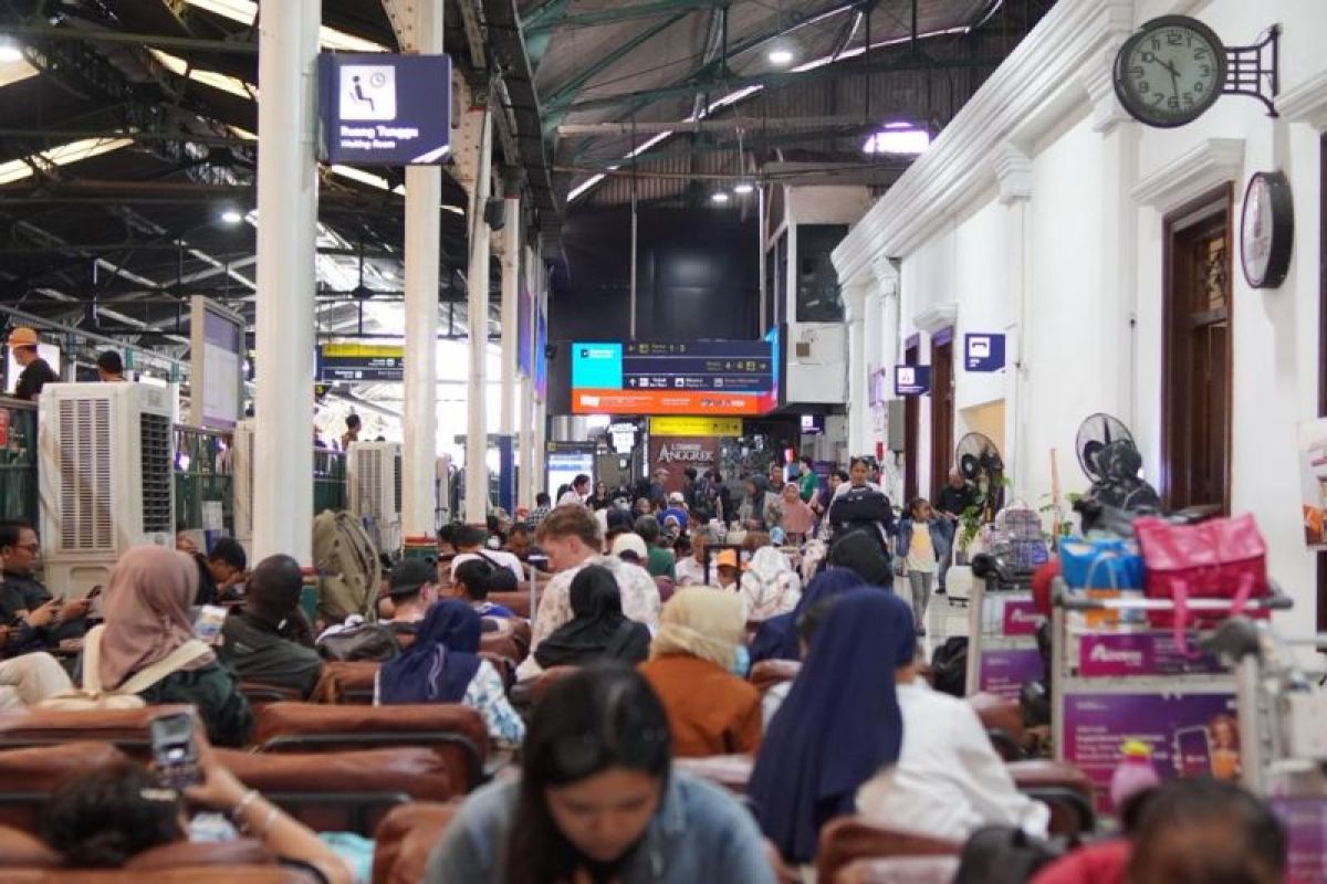 Lonjakan 91 Persen Penumpung Kereta di Daop 6 Yogyakarta saat Libur Kenaikan Yesus, 45.662 Orang Tiba dan Berangkat