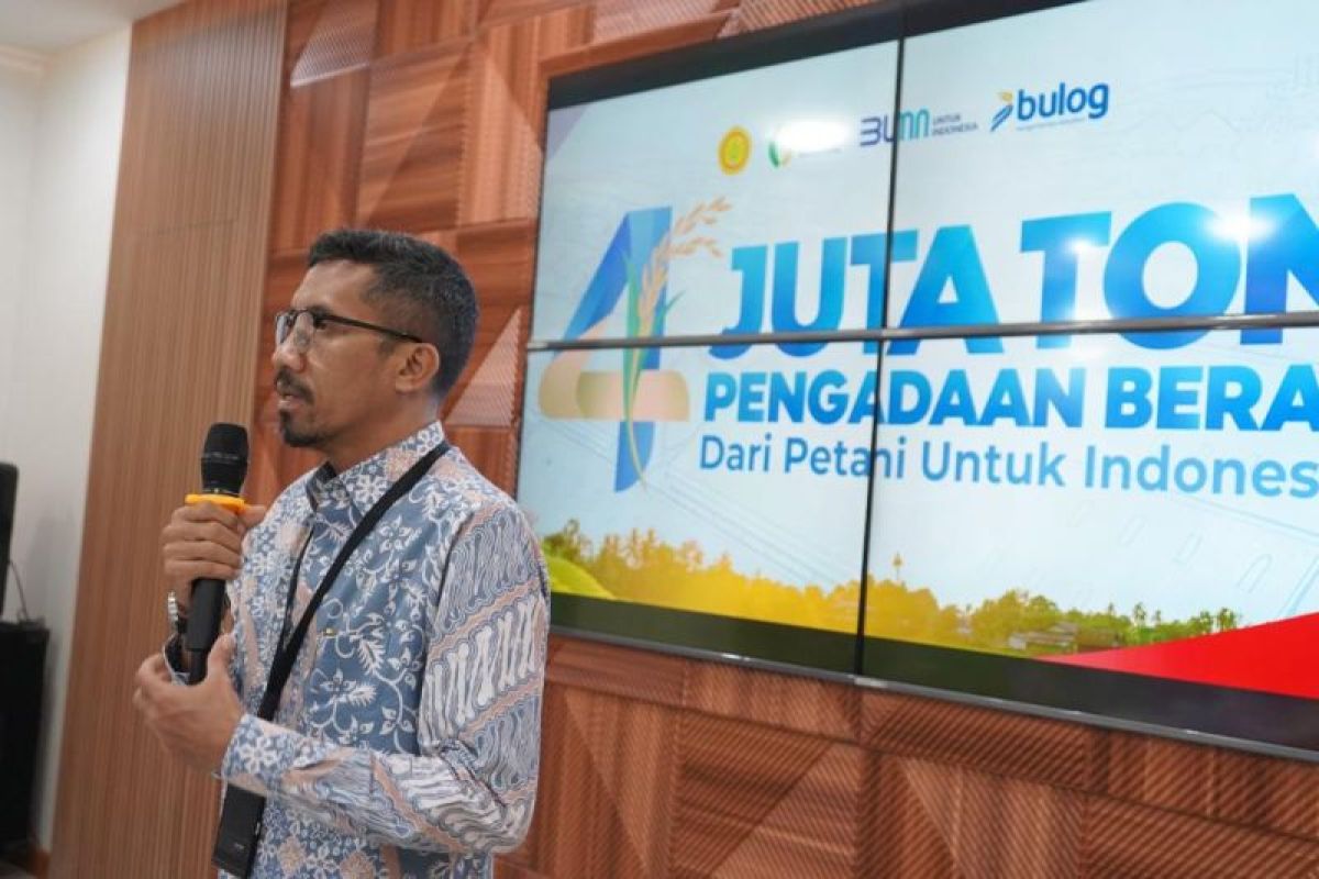 Bulog Sumbar Serap 4.573 Ton Setara Beras hingga Oktober 2026, Lampaui Realisasi Sepanjang 2025
