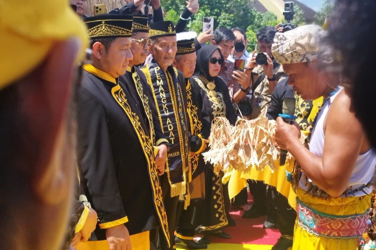 Kuta Adat Paser di PPU Baru Rampung 28 dari 117 Meter, Pemkab Kejar Dana Rp 21 Miliar di Tengah Pembangunan IKN