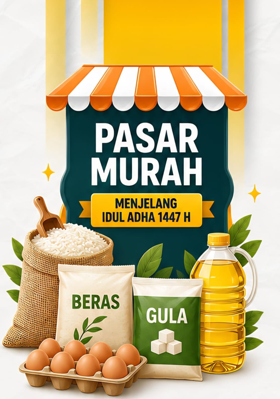 Pemkab Bener Meriah Gelar Pasar Murah Tiga Hari di Tiga Kecamatan Jelang Idul Adha 1447 H, Sembako Diskon Mulai 21 Mei 2026