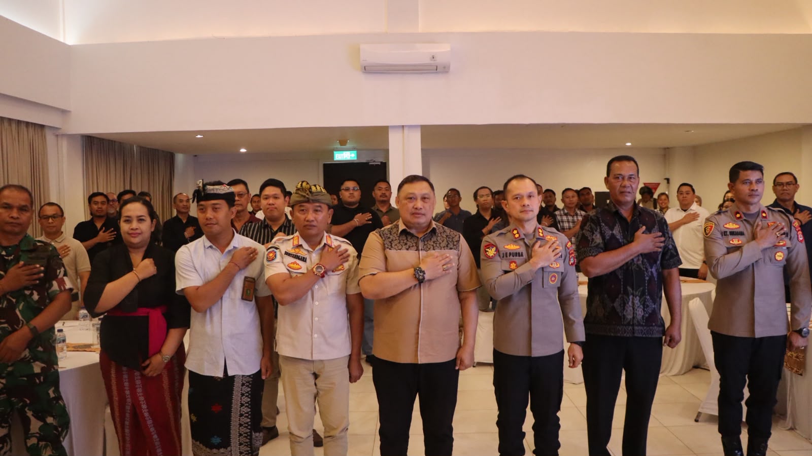 Polres Badung dan Polda Bali Rangkul 43 Pelaku Usaha di Kuta Utara untuk Jaga Citra Pariwisata dari Gangguan WNA
